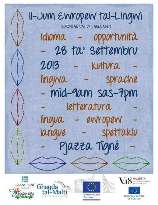 European Day of Languages - Malta 2013