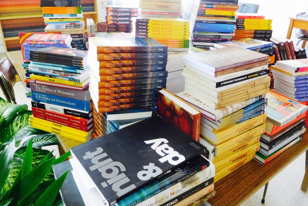 Book Donation to Malta Libraries