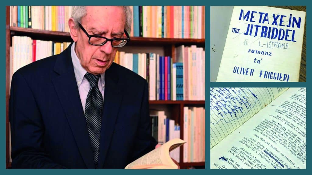 The National Book Council extends condolences on the passing of Prof. Oliver Friggieri